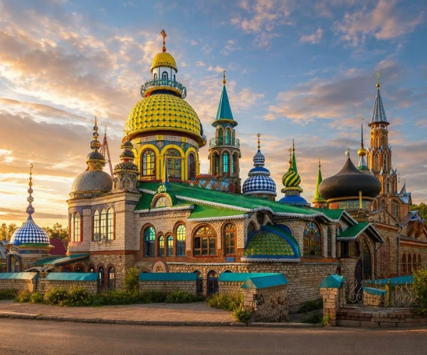 Экскурсия в Свияжск и Храм всех религий